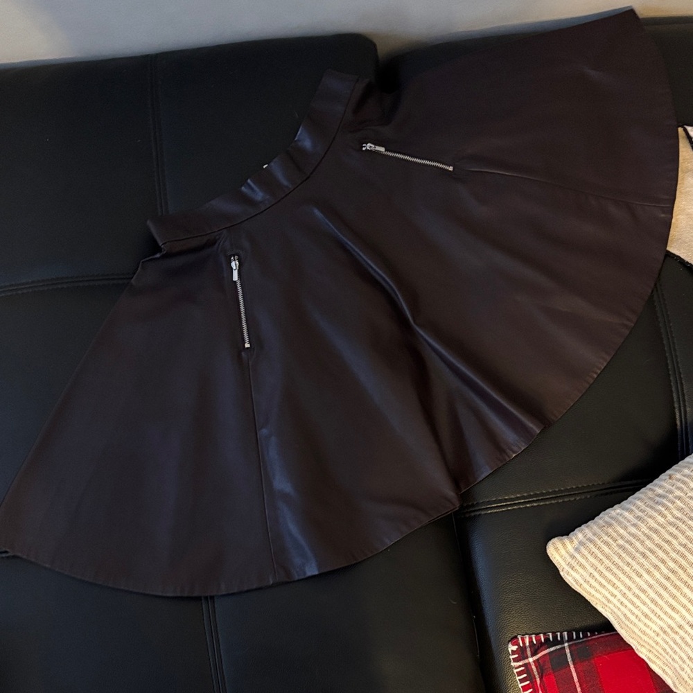 H&M dark purple Circle Skirt